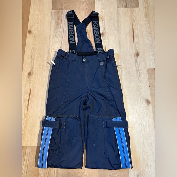 Karbon Insulated Ski Snowboard Bib Pants Size Men's M - Picture 3 of 15